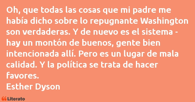 Frases de Esther Dyson