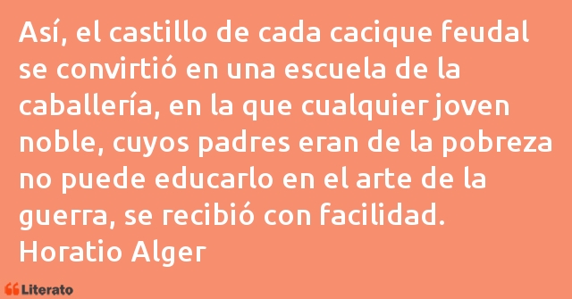 Frases de Horatio Alger