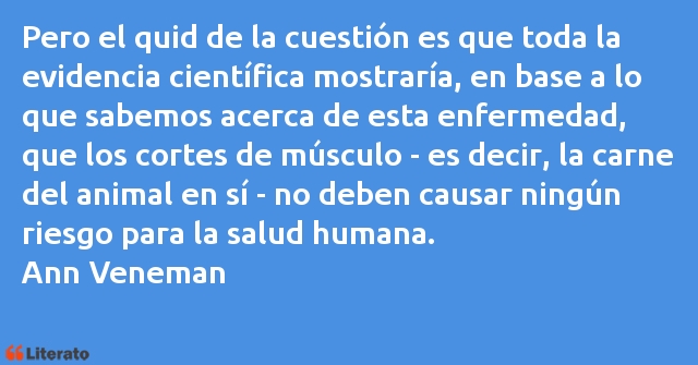 Frases de Ann Veneman