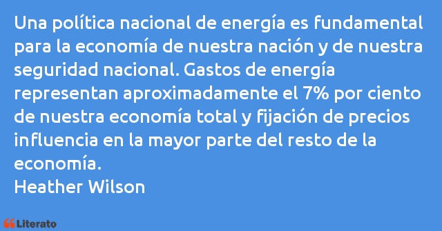 Frases de Heather Wilson