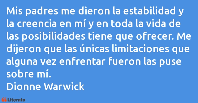 Frases de Dionne Warwick