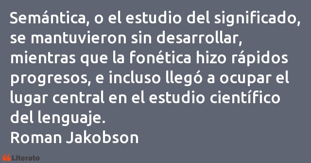 Frases de Roman Jakobson