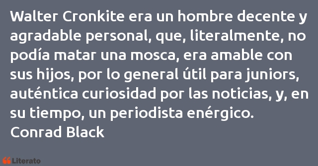 Frases de Conrad Black