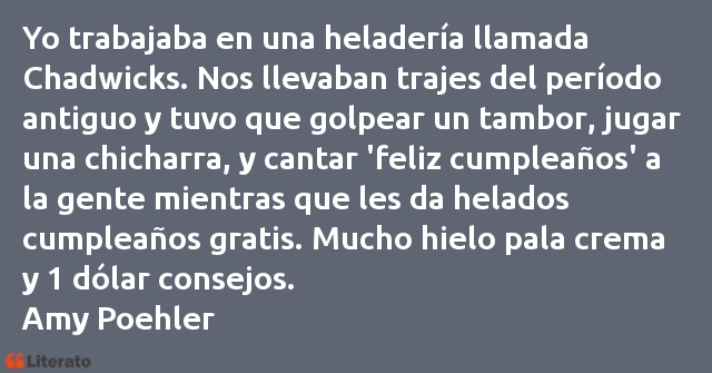 Frases de Amy Poehler