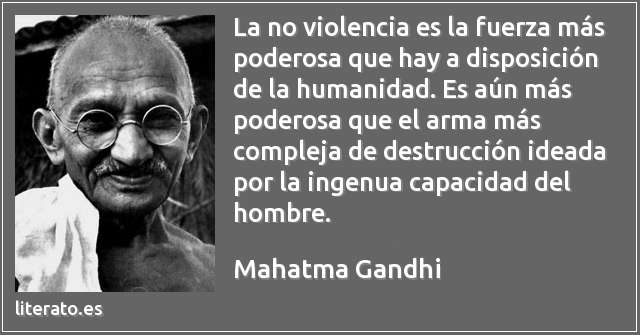 Frases de Mahatma Gandhi