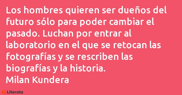 Frases de Milan Kundera