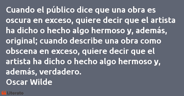 Frases de Oscar Wilde