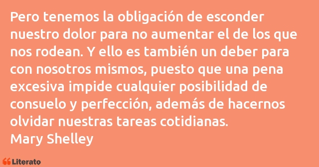 Frases de Mary Shelley