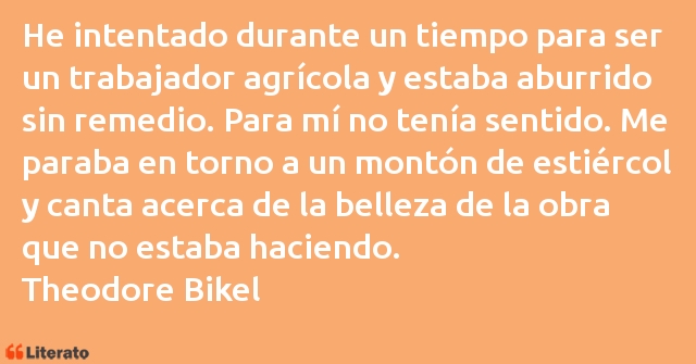 Frases de Theodore Bikel