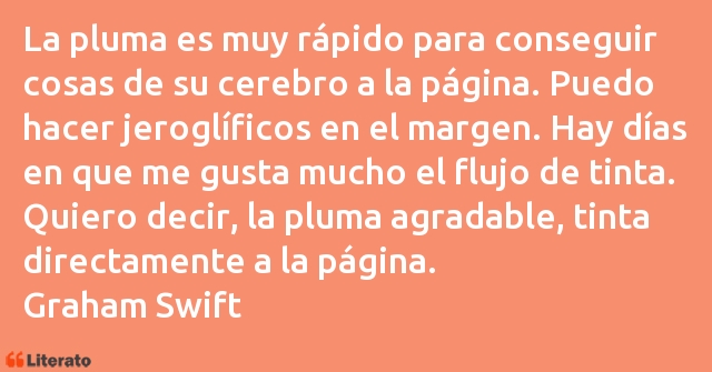 Frases de Graham Swift