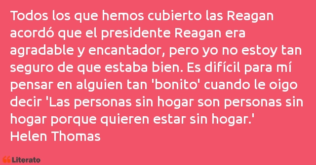 Frases de Helen Thomas