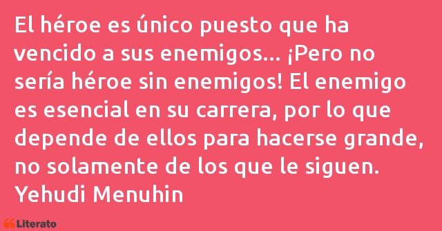 Frases de Yehudi Menuhin