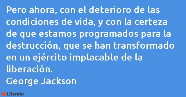 Frases de George Jackson