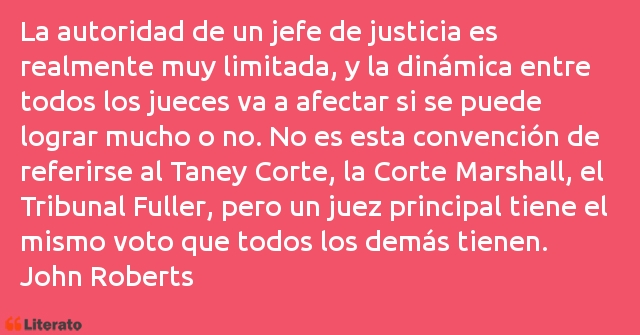 Frases de John Roberts
