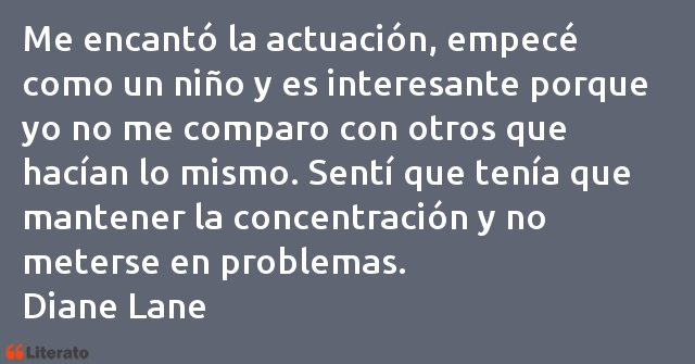 Frases de Diane Lane