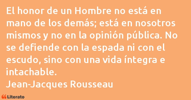 Frases de Jean-Jacques Rousseau