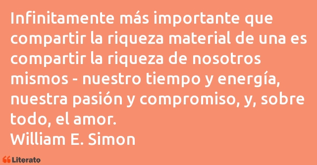 Frases de William E. Simon