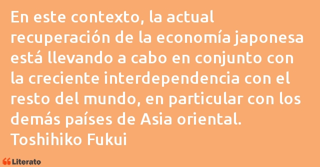 Frases de Toshihiko Fukui