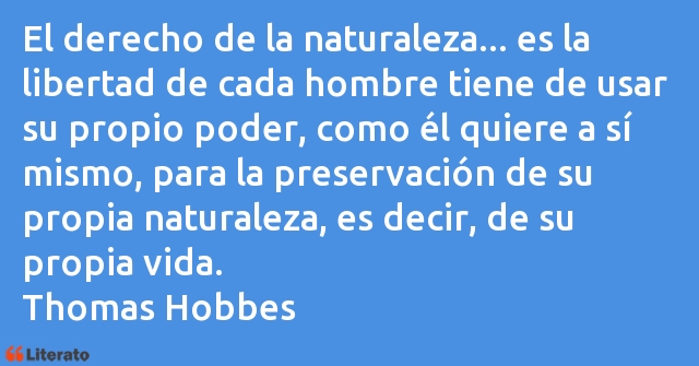 Frases de Thomas Hobbes