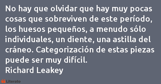Frases de Richard Leakey