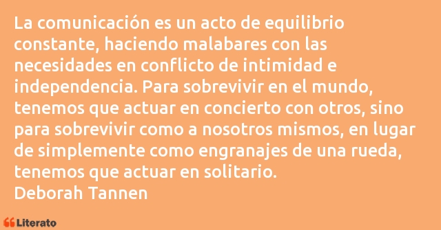 Frases de Deborah Tannen