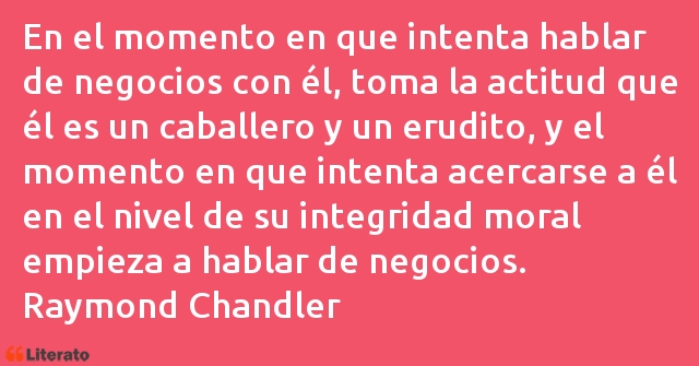 Frases de Raymond Chandler