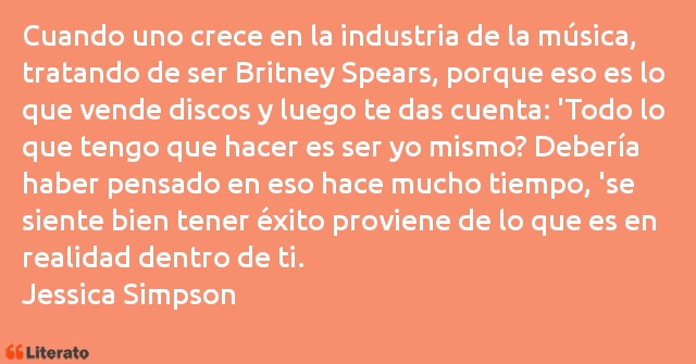 Frases de Jessica Simpson