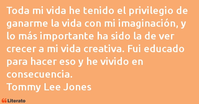 Frases de Tommy Lee Jones