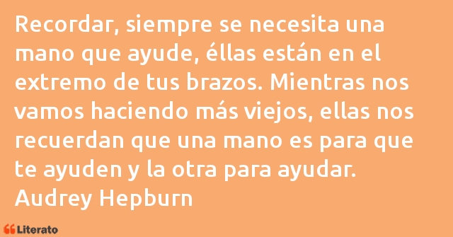 Frases de Audrey Hepburn