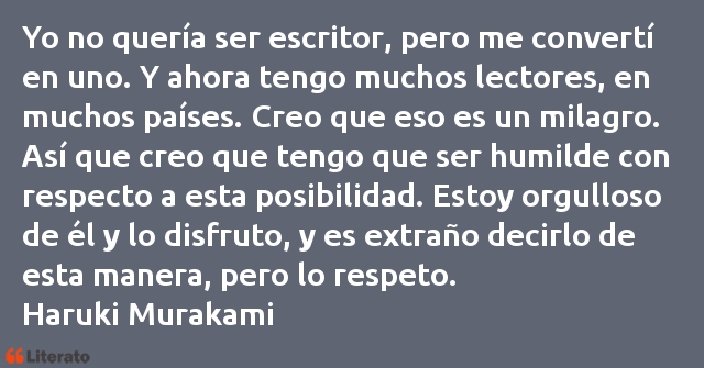 Frases de Haruki Murakami