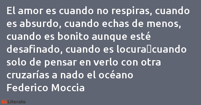 Frases de Federico Moccia