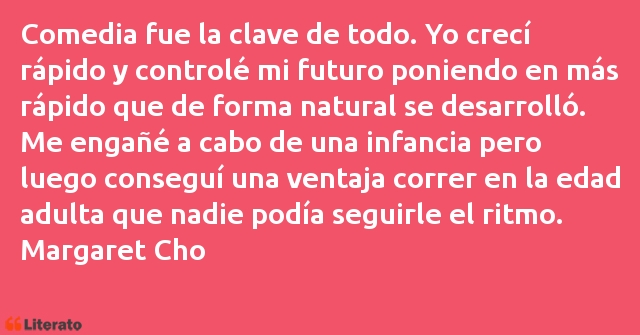 Frases de Margaret Cho