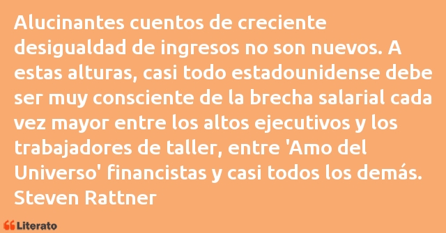 Frases de Steven Rattner