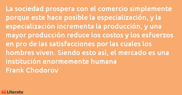 Frases de Frank Chodorov