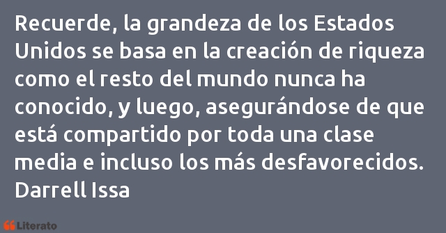 Frases de Darrell Issa