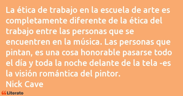 Frases de Nick Cave