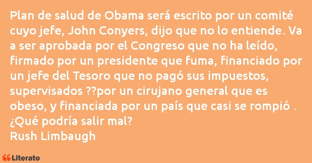 Frases de Rush Limbaugh