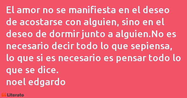 Frases de noel edgardo