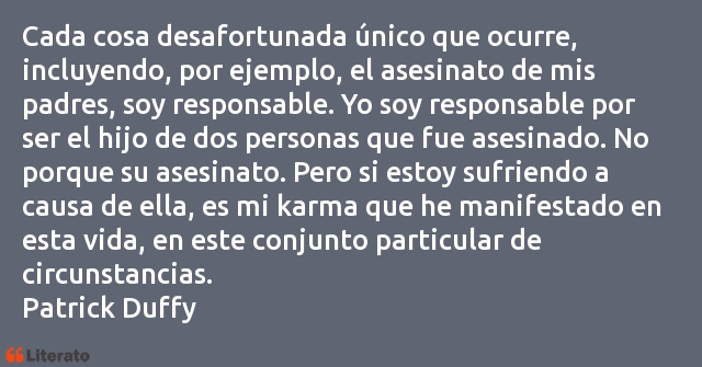 Frases de Patrick Duffy