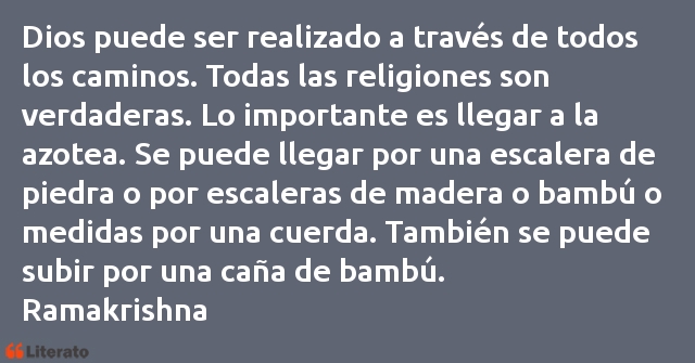 Frases de Ramakrishna