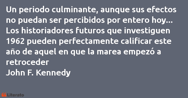 Frases de John F. Kennedy