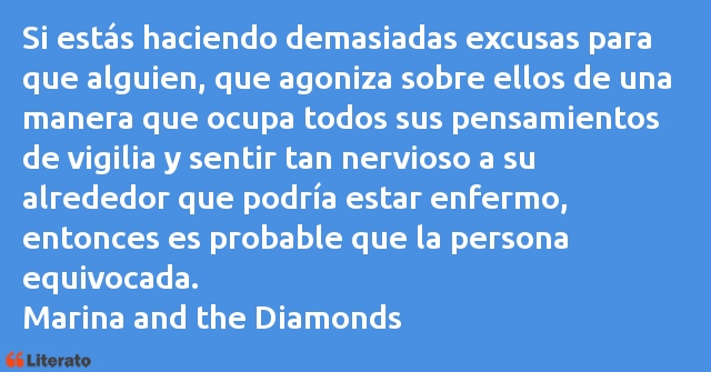 Frases de Marina and the Diamonds