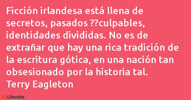 Frases de Terry Eagleton