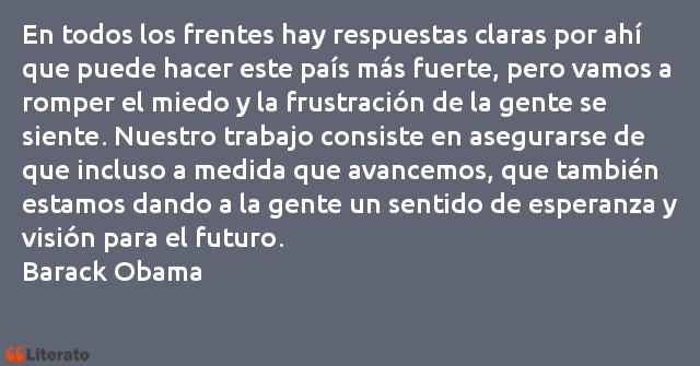 Frases de Barack Obama