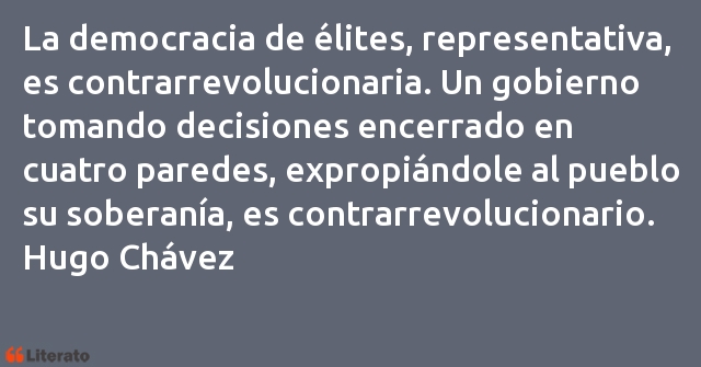 Frases de Hugo Chávez