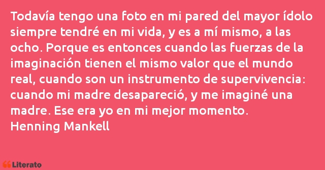 Frases de Henning Mankell