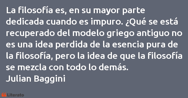 Frases de Julian Baggini