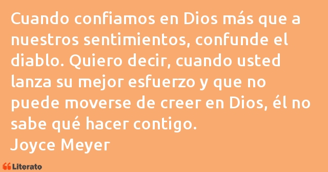 Frases de Joyce Meyer