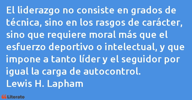 Frases de Lewis H. Lapham
