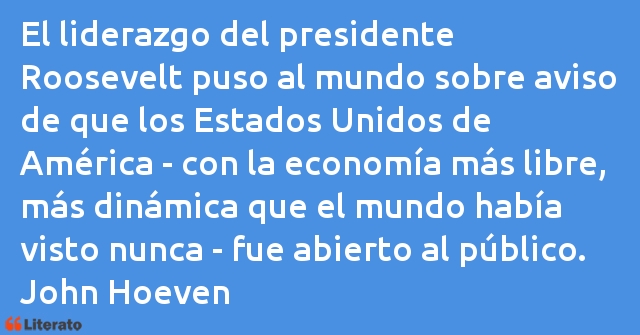 Frases de John Hoeven